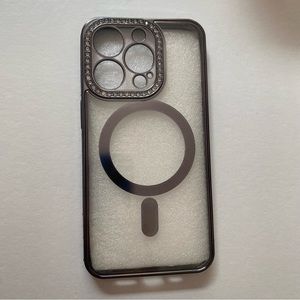 Bedazzled phone w/ screen protector and how-to setup